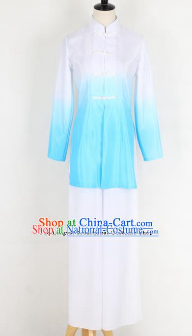 Chinese Traditional Folk Dance White Clothing Classical Dance Costume for Women