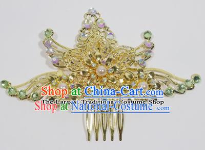 Chinese Traditional Palace Hair Accessories Hair Comb Ancient Bride Hairpins for Women