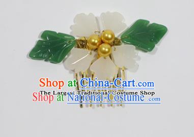 Chinese Traditional Palace Hair Accessories Hairpins Ancient Bride Flower Hair Comb for Women