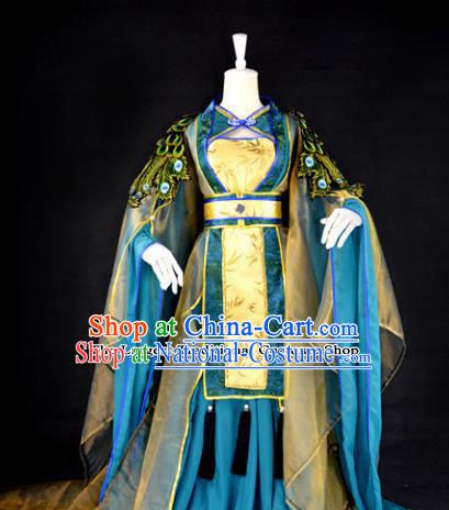 Traditional Chinese Cosplay Imperial Consort Costumes Ancient Princess Peri Hanfu Dress for Women