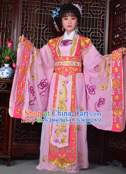 Traditional Chinese Peking Opera Empress Embroidered Costumes Ancient Queen Dress for Adults