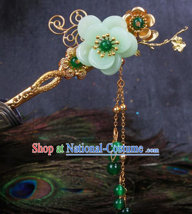 Chinese Traditional Hair Accessories Hair Clip Ancient Princess Flowers Hairpins for Women