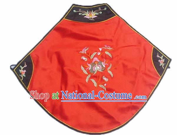 Chinese Traditional Underwear Ancient Costume Embroidered Red Bellyband for Women