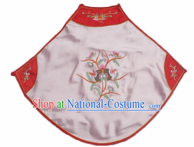 Chinese Traditional Underwear Ancient Costume Embroidered Pink Bellyband for Women