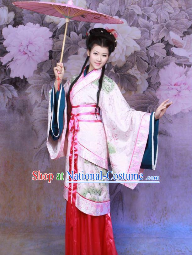 Chinese Ancient Princess Fairy Hanfu Dress Han Dynasty Imperial Consort Historical Costumes for Women