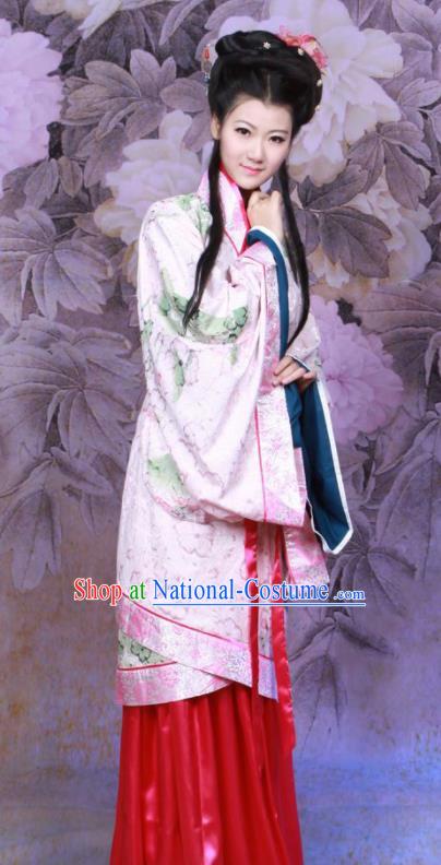 Chinese Ancient Princess Fairy Hanfu Dress Han Dynasty Imperial Consort Historical Costumes for Women