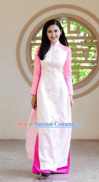 Vietnamese Trational Dress Vietnam Ao Dai Cheongsam Clothing