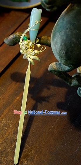 Chinese Handmade Classical Hair Accessories Ancient Magnolia Hairpins for Women