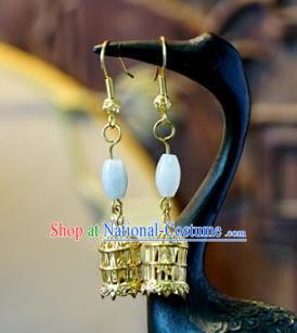 Asian Chinese Traditional Handmade Jewelry Accessories Eardrop Bride Earrings for Women