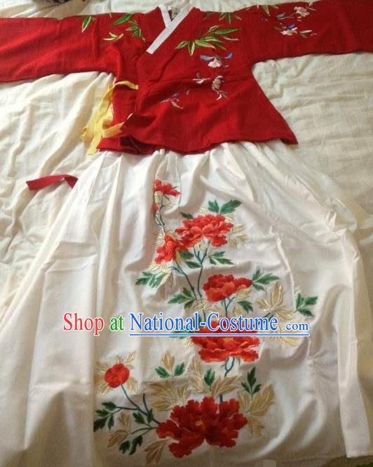 Traditional Ancient Chinese Costume Chinese Style Wedding Dress Ancient Tang Dynasty hanfu princess Clothing