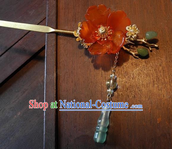 Chinese Handmade Classical Hairpins Ancient Hanfu Headdress Hair Accessories Hair Stick for Women