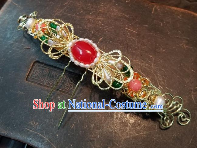 Chinese Handmade Classical Hairpins Ancient Hanfu Hair Stick Headdress Hair Accessories for Women