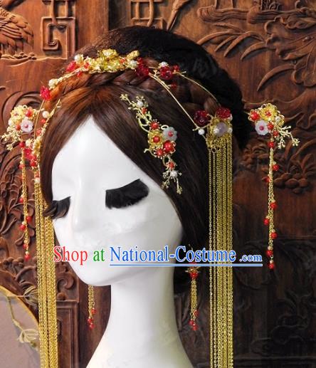 Chinese Handmade Classical Hairpins Ancient Hanfu Hair Clasp Hair Accessories for Women