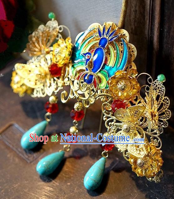 Chinese Handmade Classical Hair Accessories Ancient Hanfu Hairpins Hair Stick for Women