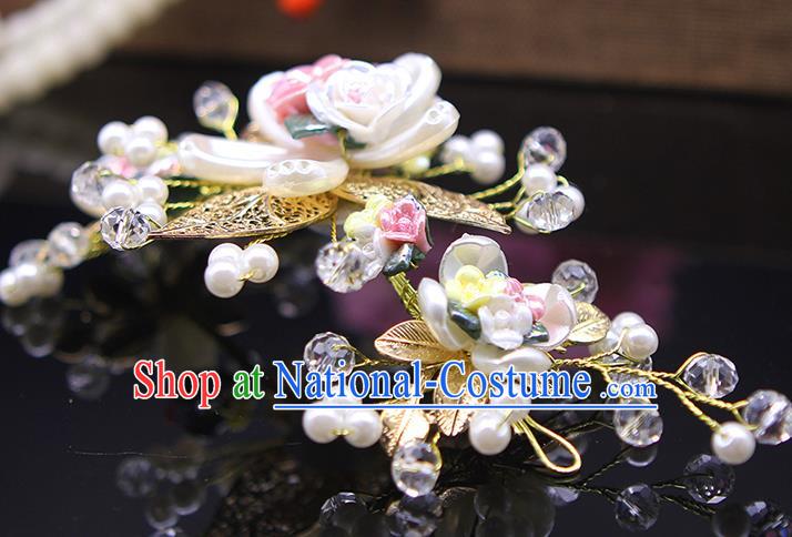 Chinese Ancient Style Wedding Costume Hair Accessories Cosplay Clothing and Hairpins Headwear for Women