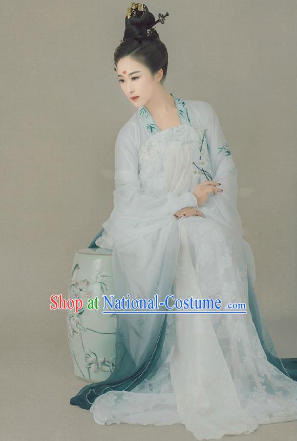 Traditional Ancient Chinese Costume Chinese Style Wedding Dress Ancient Tang Dynasty hanfu princess Clothing