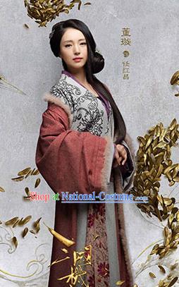 Traditional Ancient Chinese Costume Chinese Style Wedding Dress Ancient Tang Dynasty hanfu princess Clothing