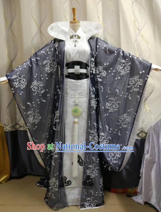 Traditional China Ancient Cosplay Queen Costume Princess Hanfu Dress Clothing for Women