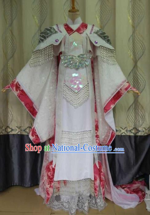 China Ancient Cosplay Tang Dynasty Palace Lady Costume Fairy Fancy Dress Traditional Hanfu Clothing for Women