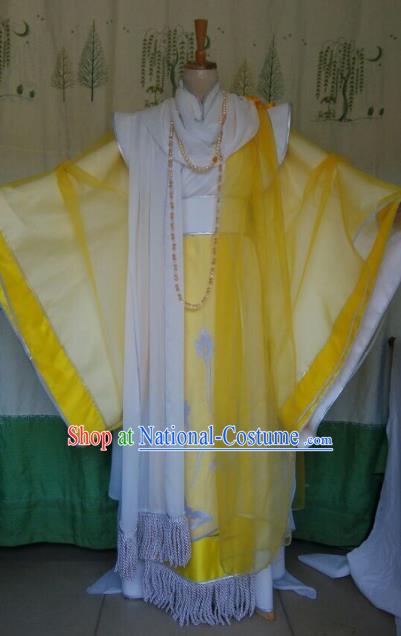 Traditional China Ancient Cosplay Emperor Costume Halloween Swordsman Clothing for Men