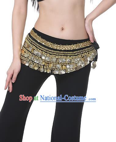 Black Waistband Asian Indian Belly Dance Waist Accessories India National Dance Belts for Women