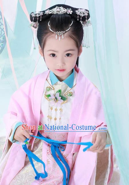 Traditional Ancient Chinese Costume Chinese Style Wedding Dress Ancient Tang Dynasty hanfu princess Clothing