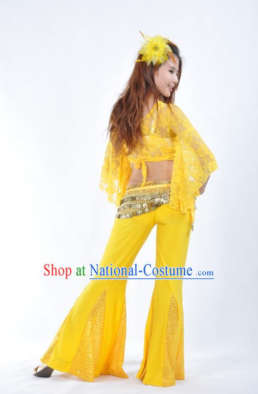 Traditional Asian Indian Belly Dance Costume Stage Performance India National Dance Dress Accessories Belts for Women