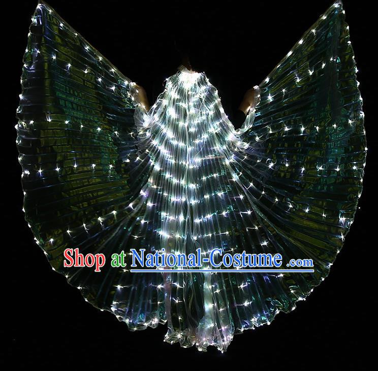 Top Stage Performance Props Led Lights Wing Shine Cloak