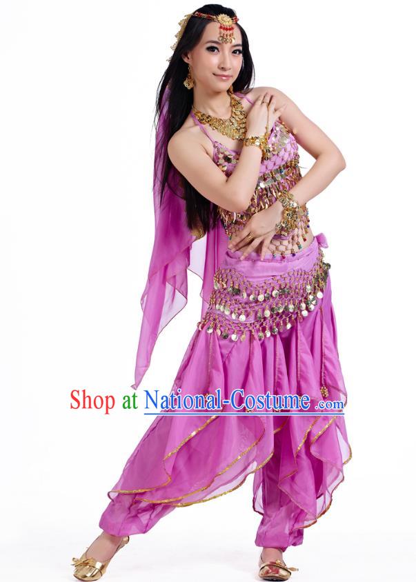 Traditional Asian Indian Belly Dance Costume Stage Performance India National Dance Dress Accessories Belts for Women