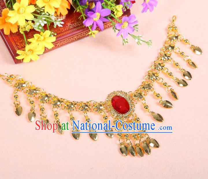 Indian Belly Dance Hair Accessories India Raks Sharki Crystal Hair Clasp for Women