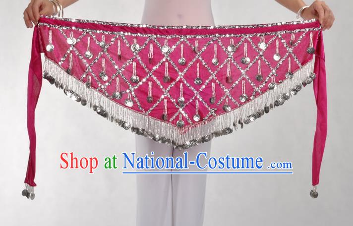 Indian Belly Dance Rosy Belts Waistband India Raks Sharki Waist Accessories for Women