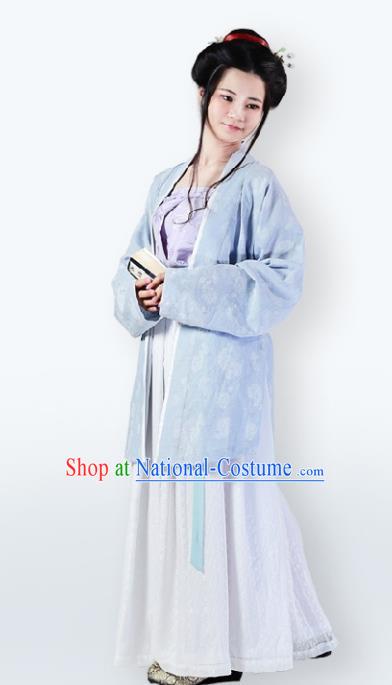 Traditional Chinese Song Dynasty Nobility Lady Costume Complete Set for Women