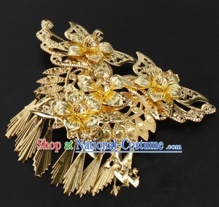 Chinese Handmade Classical Hair Accessories Ancient Palace Lady Wedding Hairpins Headwear for Women