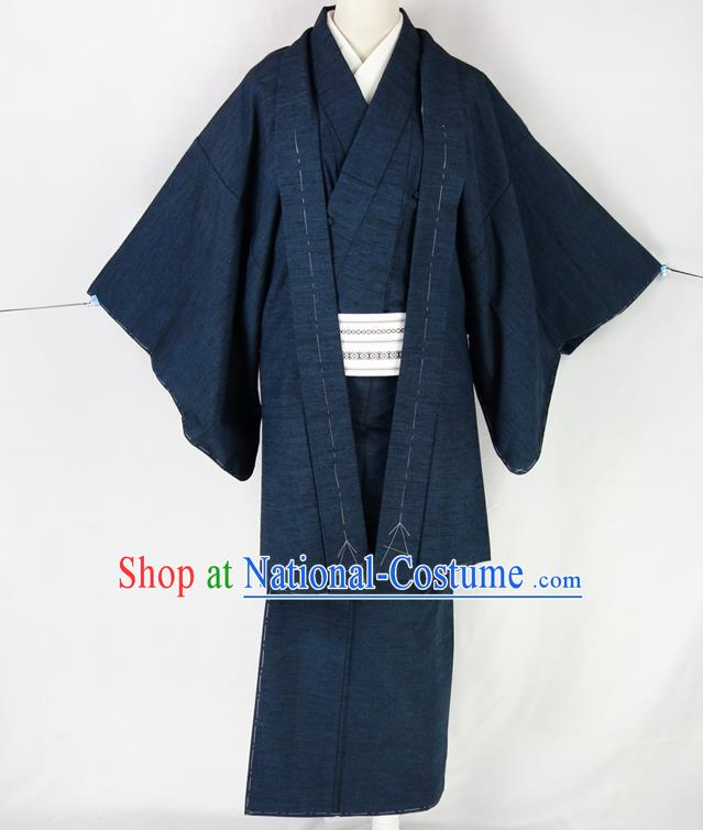 Asian Japanese Traditional Costumes Japan Kimono Yukata Clothing for Men