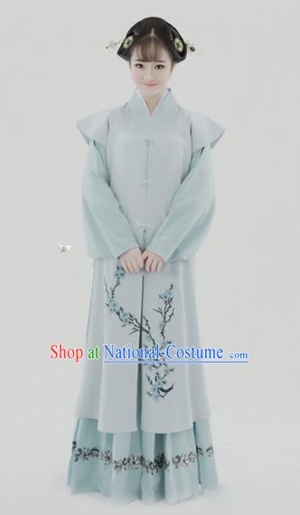 Chinese Traditional Ming Dynasty Princess Clothing, China Ancient Nobility Lady Costume for Women