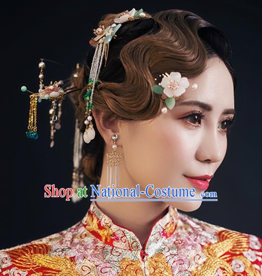 Chinese Handmade Classical Hair Accessories Ancient Palace Hairpins Complete Set for Women