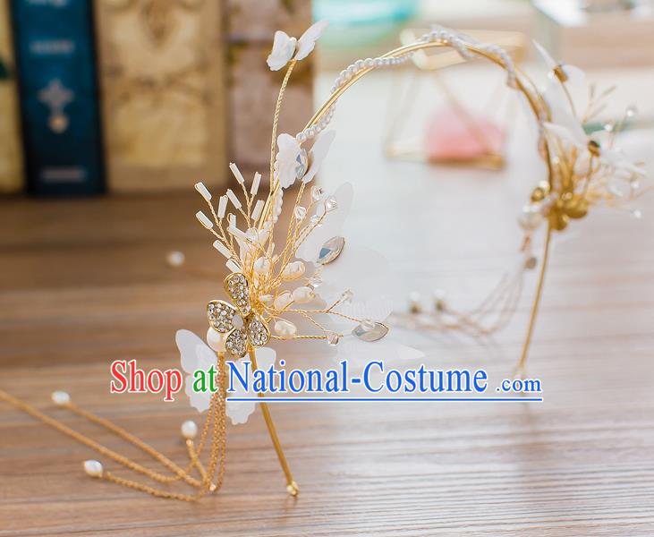 Handmade Classical Wedding Hair Accessories Bride Hair Clasp Crown for Women