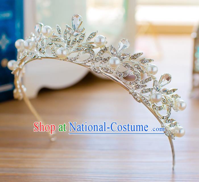 Chinese Hair Jewelry Accessories Xiuhe Suit Hairpins Headwear Headdress Hair Crown for Women