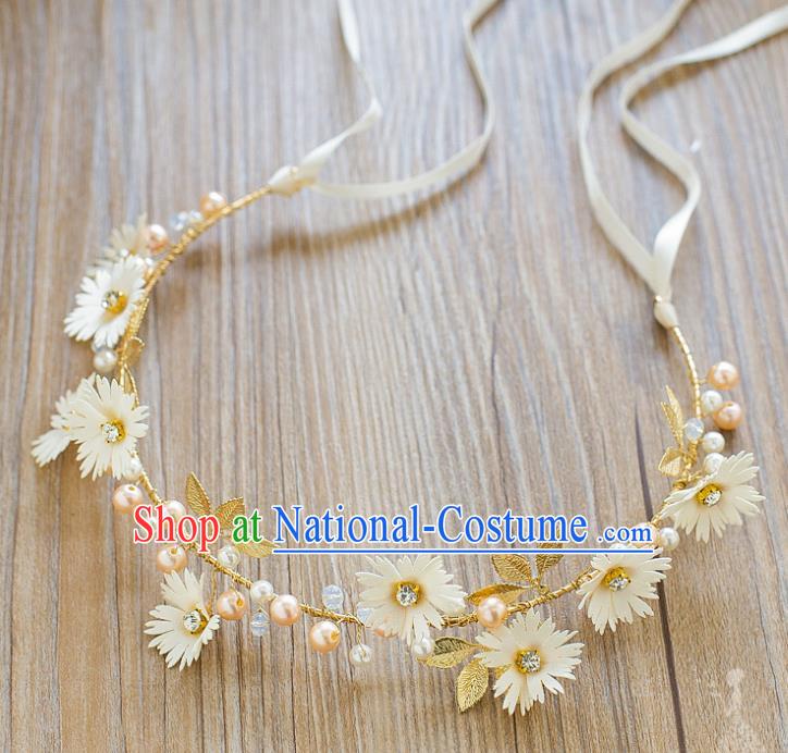 Handmade Classical Wedding Hair Accessories Bride Hair Clasp Headband Headwear for Women