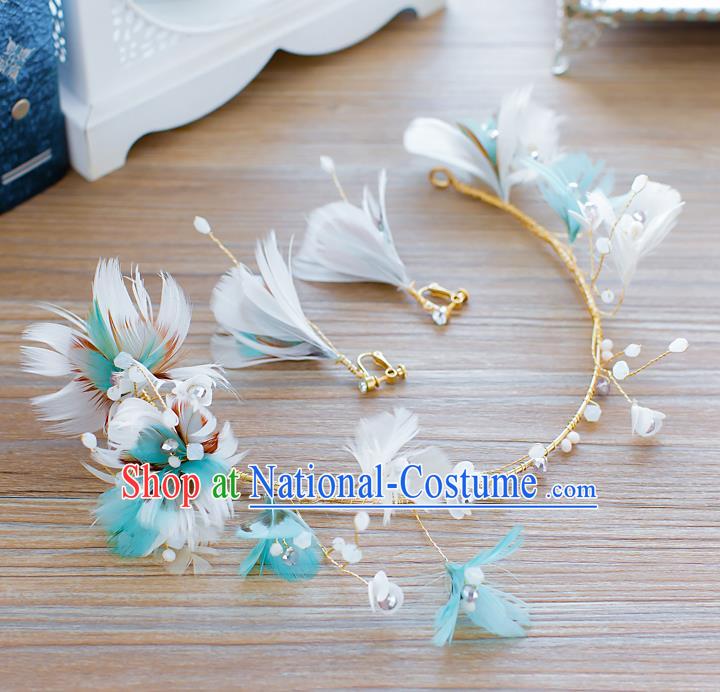 Chinese Hair Jewelry Accessories Xiuhe Suit Hairpins Headwear Headdress Hair Crown for Women