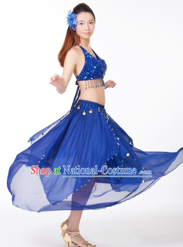 Traditional Asian Indian Belly Dance Costume Stage Performance India National Dance Dress Accessories Belts for Women