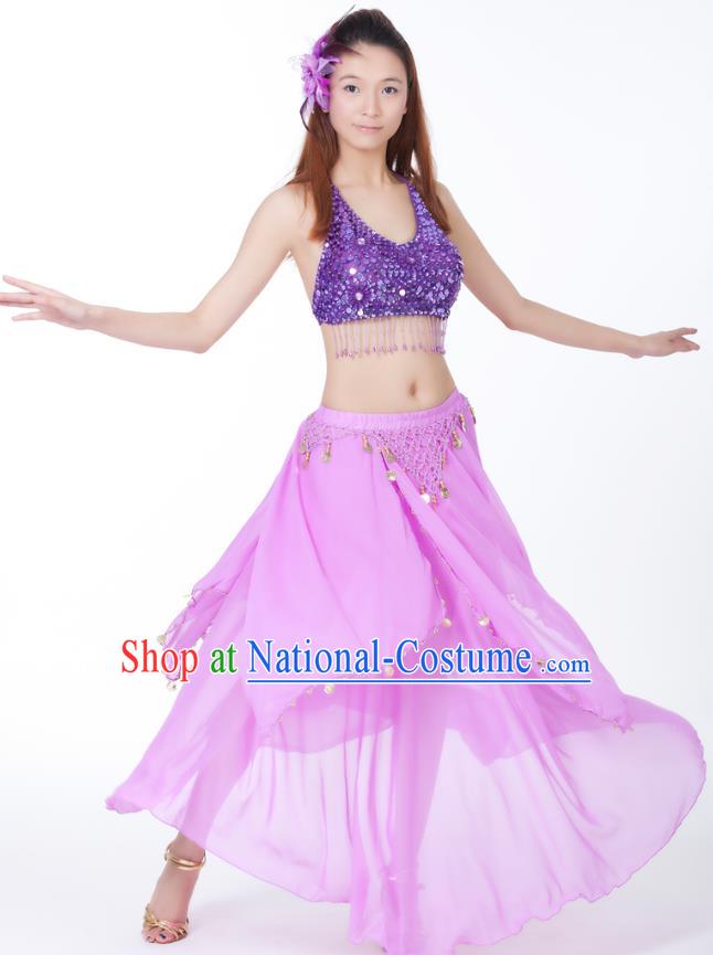 Traditional Asian Indian Belly Dance Costume Stage Performance India National Dance Dress Accessories Belts for Women