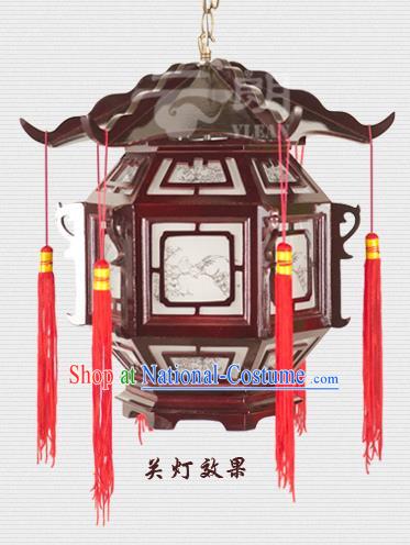 Traditional Chinese Palace Lanterns Handmade Hanging Lantern Ancient Ceiling Lamp