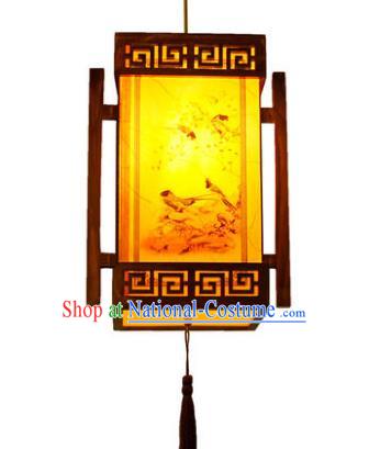 Traditional Chinese Palace Lanterns Handmade Painted Hanging Lantern Ancient Ceiling Lamp