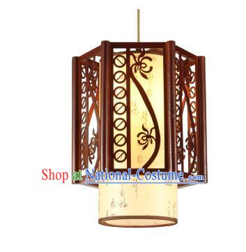 Traditional Chinese Hanging Palace Lanterns Handmade Lotus Lantern Ancient Ceiling Lamp