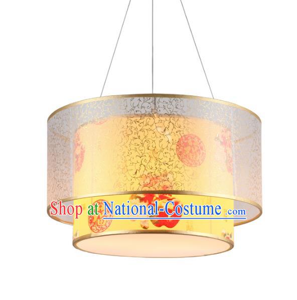 Traditional Chinese Palace Hanging Lanterns Handmade Painted Lantern Ancient Ceiling Lamp