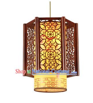 Traditional Chinese Painted Hanging Palace Lanterns Handmade Lantern Ancient Ceiling Lamp