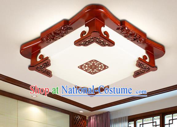 Traditional Chinese Ceiling Lanterns Handmade Wood Palace Lantern Ancient Lamp