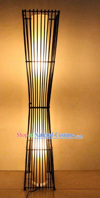 Traditional Asian Rattan Lanterns Handmade Lantern Ancient Floor Lamp