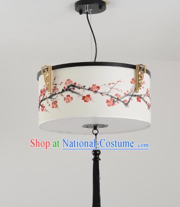 Traditional Handmade Chinese Painting Plum Blossom Hanging Lanterns Ancient Ceiling Lantern Ancient Lamp